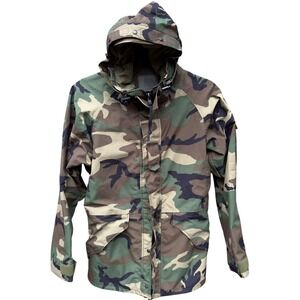 US Military Jacket GoreTex Camo Cold Weather Parka Medium Reg Gen 1 ECWCS Parka